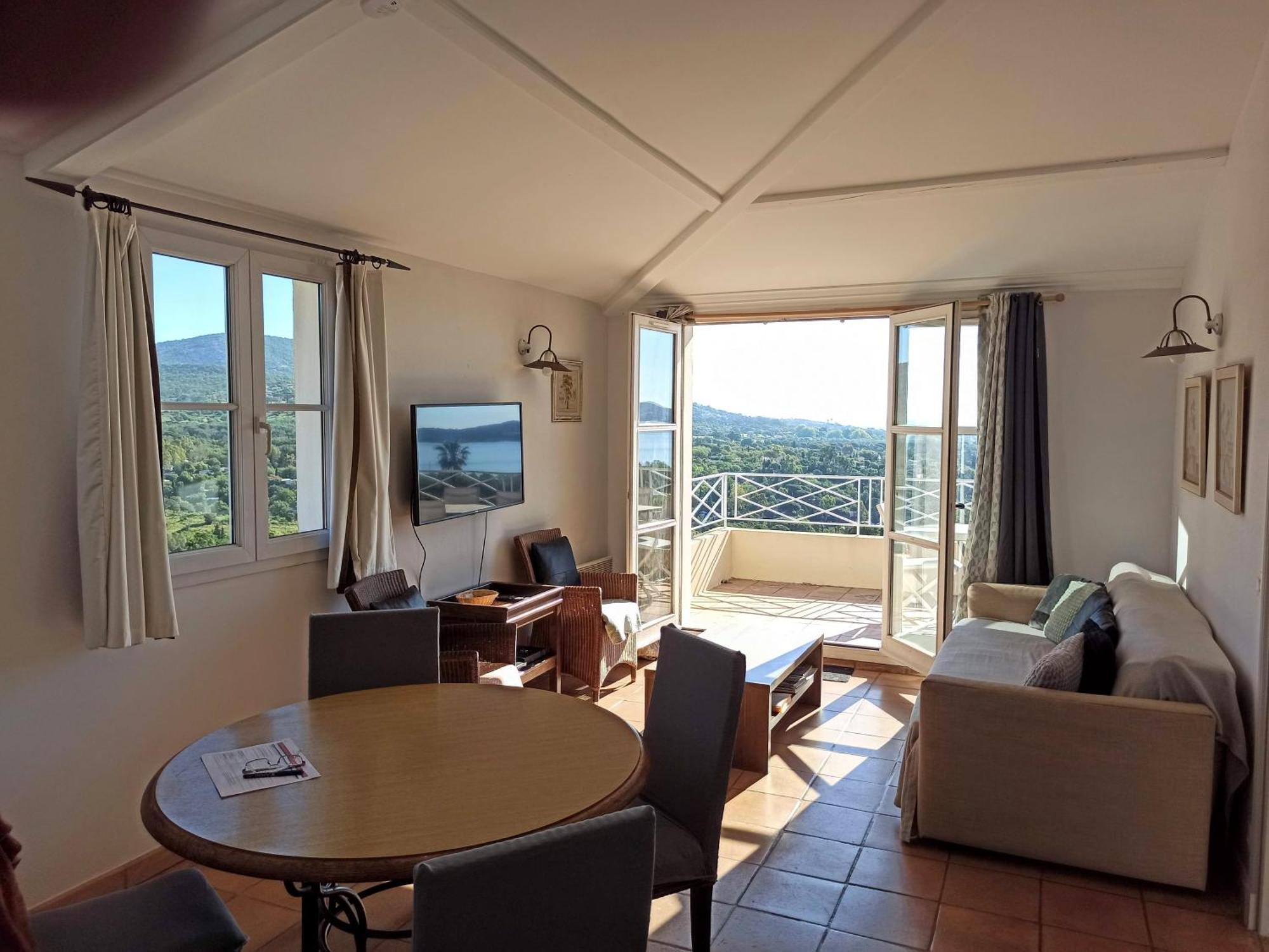 Les Restanques, Bastides Vue Golfe Saint Tropez Appartement Grimaud Buitenkant foto