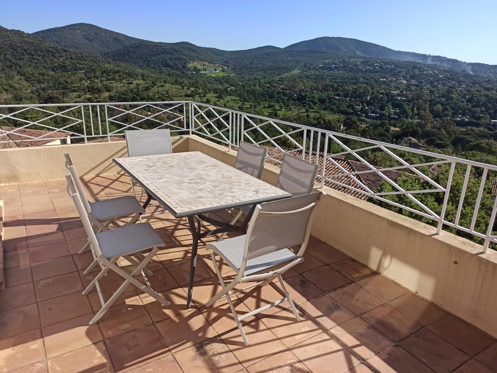Les Restanques, Bastides Vue Golfe Saint Tropez Appartement Grimaud Buitenkant foto