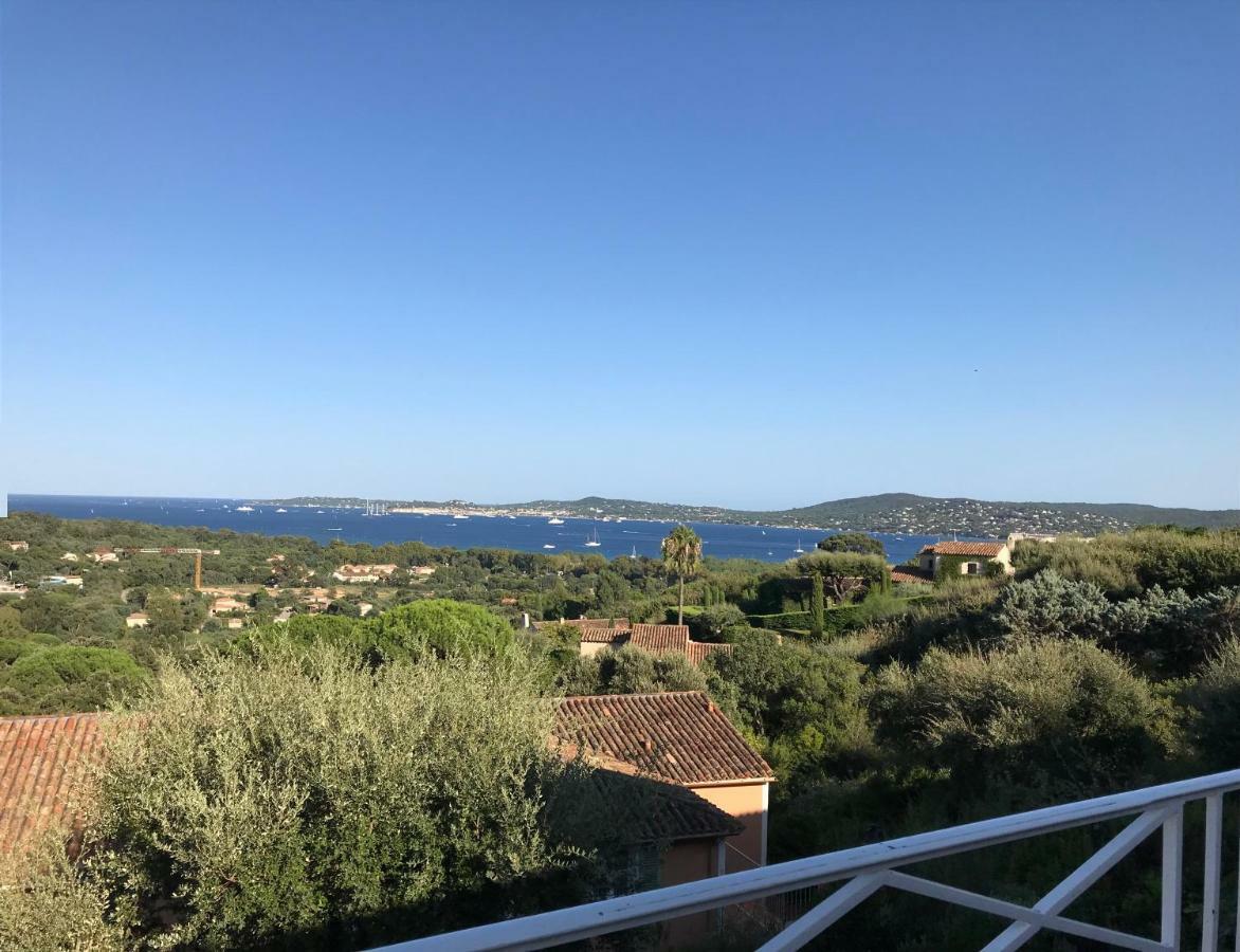 Les Restanques, Bastides Vue Golfe Saint Tropez Appartement Grimaud Buitenkant foto