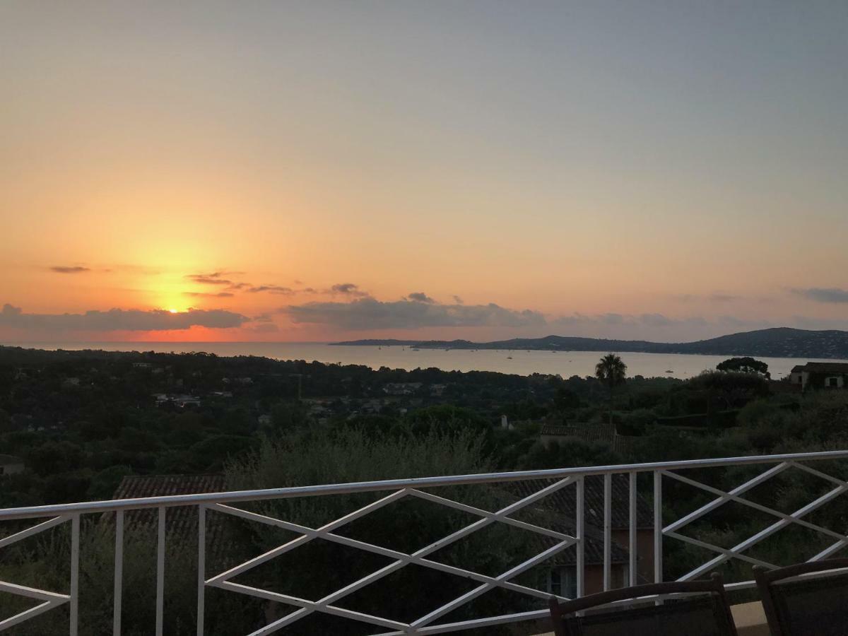 Les Restanques, Bastides Vue Golfe Saint Tropez Appartement Grimaud Buitenkant foto